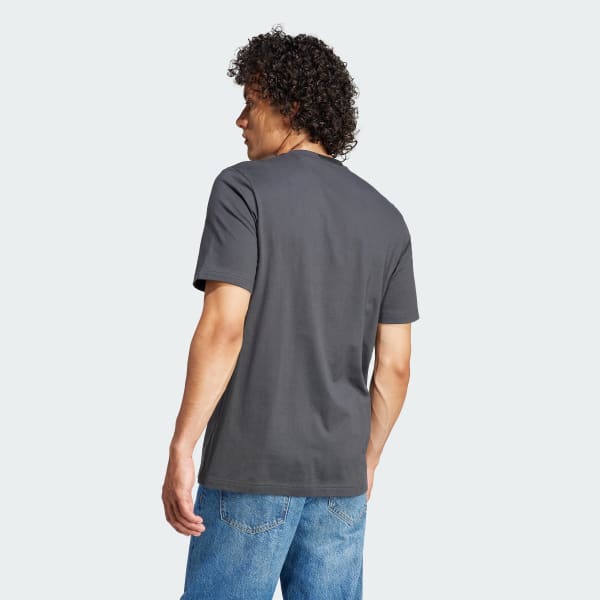 Grey Photo Real Linear Tee