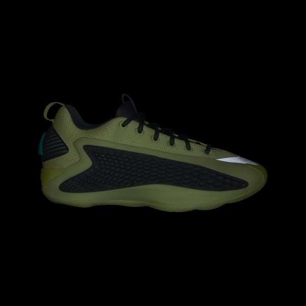 adidas Anthony Edwards 1 Low Basketball Shoes Kids - Green