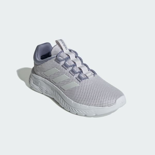 Cinza Tênis Cadarço Elástico Cloudfoam Comfy