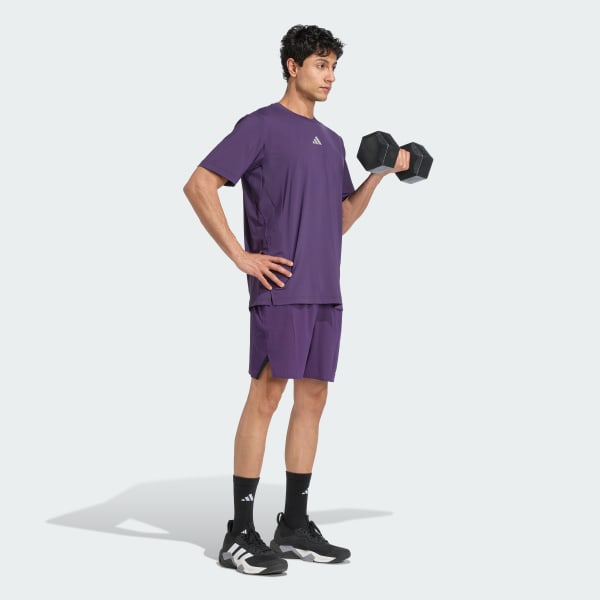 Roxo Shorts Treino Designed for Training HIIT HEAT.RDY