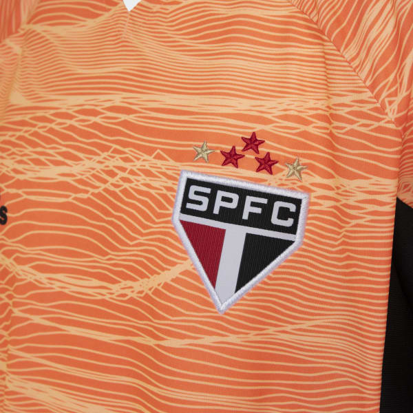 Laranja Camisa Goleiro 2 Infantil São Paulo Fc 21/22 HLT92
