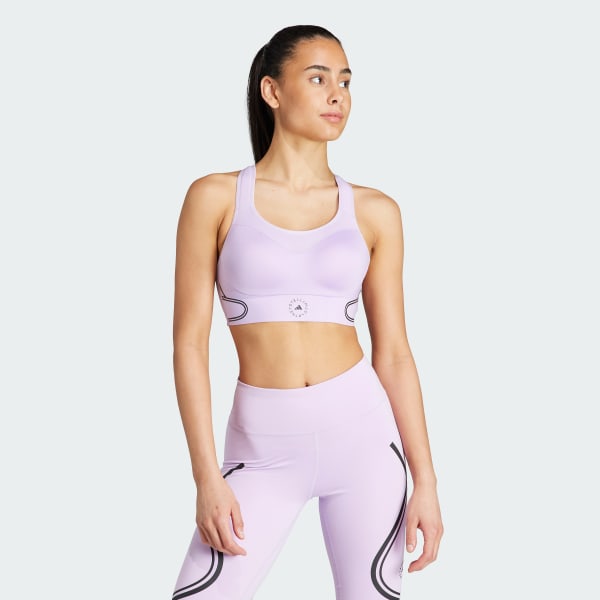 Women's Clothing - adidas by Stella McCartney TruePace High Support Sports  Bra - Black