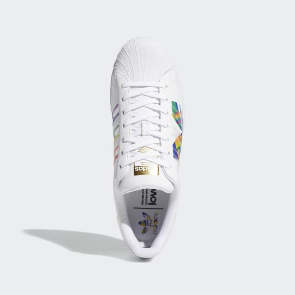 adidas originals pride superstar trainers