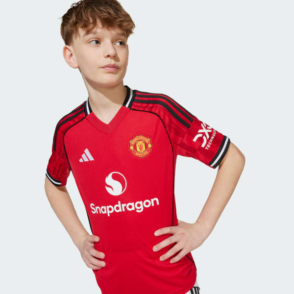 Camiseta Local Manchester United 25/26 Kids - Rojo adidas | adidas