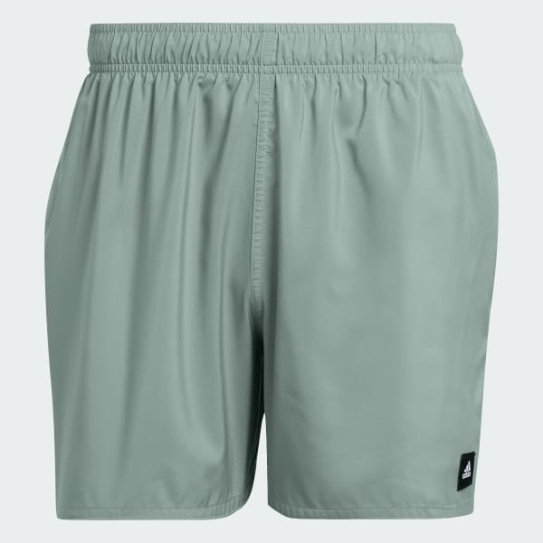 Πράσινο Solid CLX Short-Length Swim Shorts