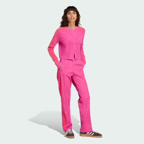 Pink Blød strikcardigan