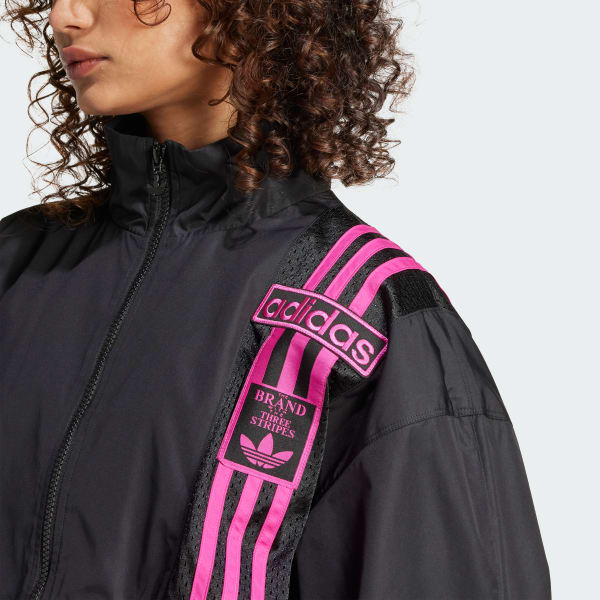adidas Adibreak Woven Two-In-One Track Top - Black | adidas