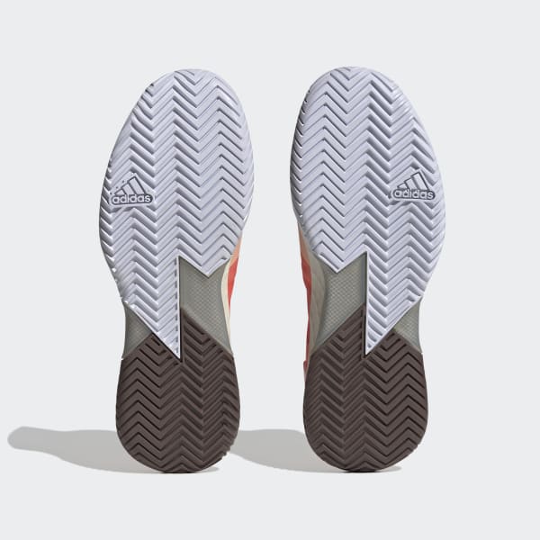 สีส้ม รองเท้าเทนนิส Adizero Ubersonic 4