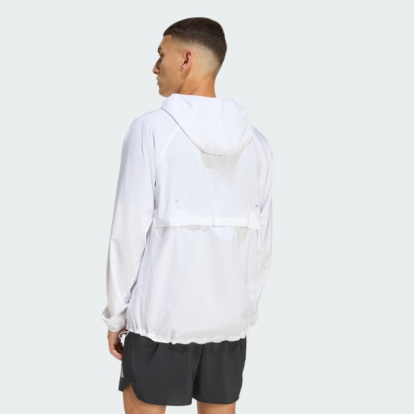 White adi365 Running Essentials Jacket