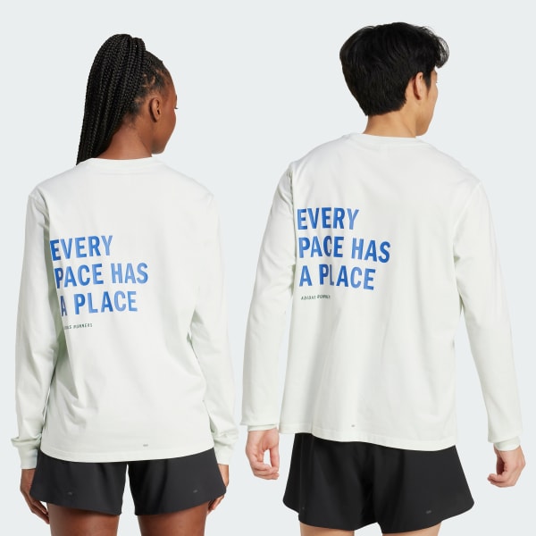 Green Runners Long Sleeve Tee (Gender Neutral)