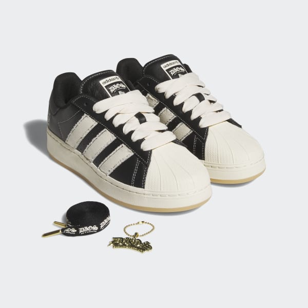 adidas DIOS SUPERSTAR XLG - Black | Free Shipping with adiClub