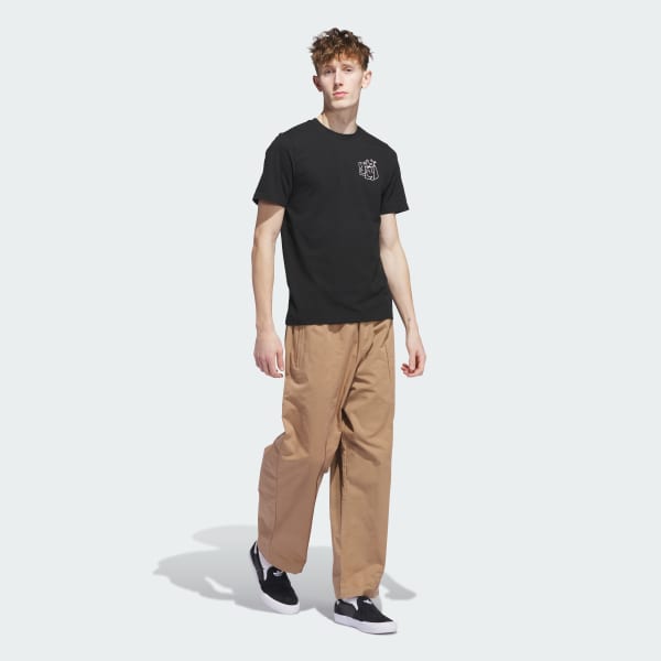 Negro Remera Shmoofoil Stairs