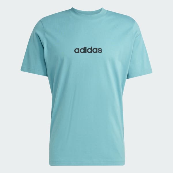 Turkis Essentials Linear Single Jersey T-skjorte