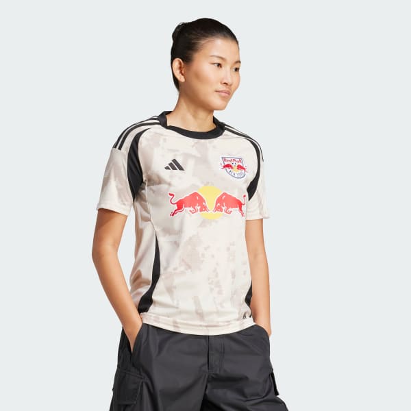 adidas New York Red Bulls 25/26 Away Jersey - Beige | Free