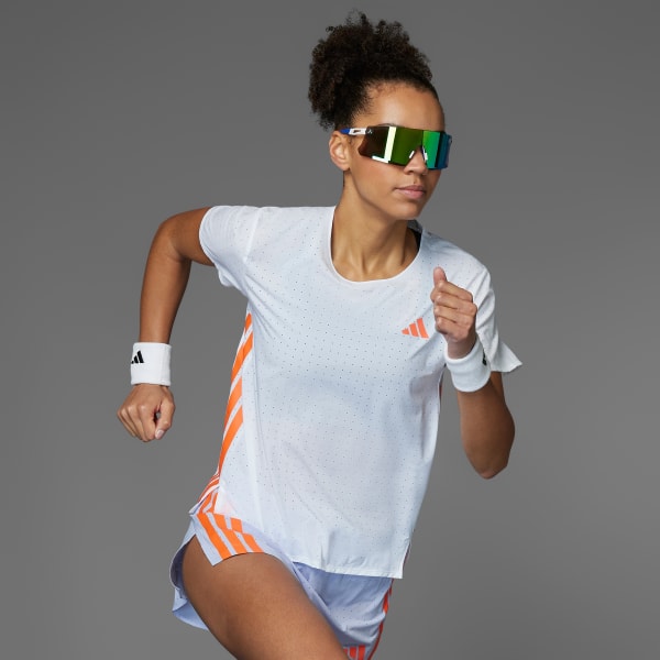 Blanco Camiseta Adizero de running