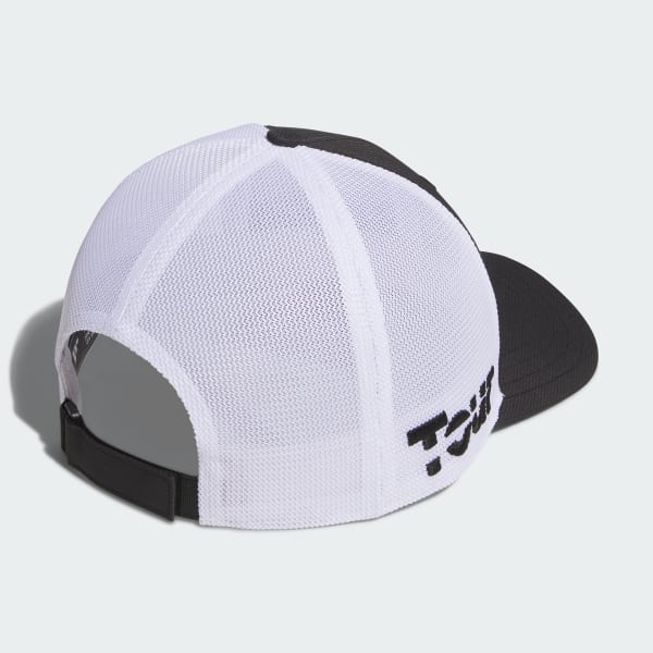 ブラック 【ゴルフ】サイドロゴ メッシュキャップ