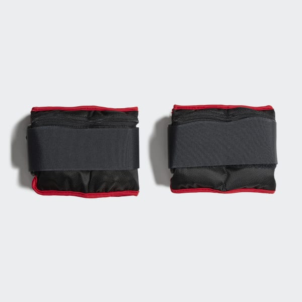 Black Adjustable Ankle/Wrist Weights 1 kg
