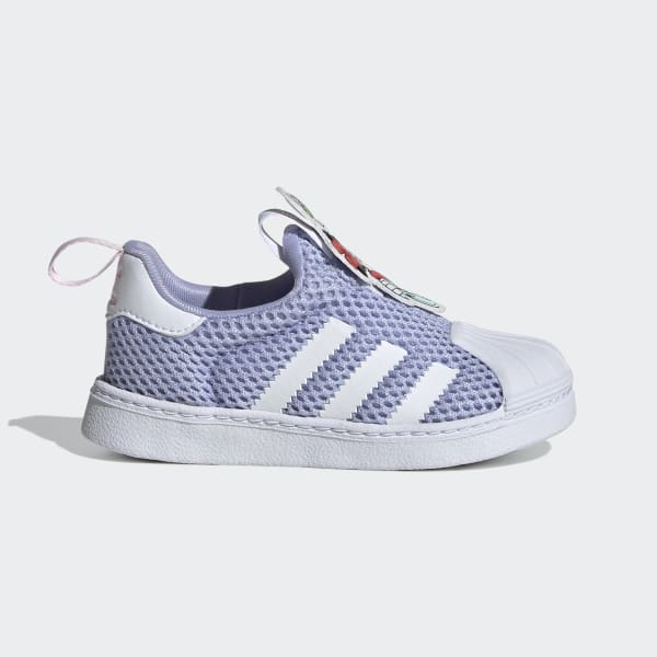 adidas Originals x Disney Mickey Superstar 360 Shoes Kids Purple adidas Philippines