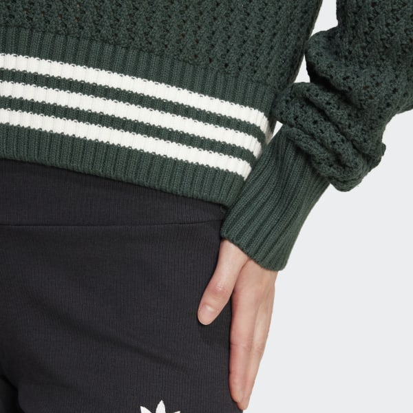 アディダス ニットカーディガン - グリーン | アディダス ジャパン