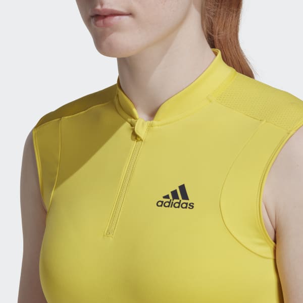 Geel The Cycling Mouwloos Shirt NEN14