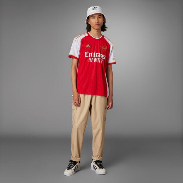 สีแดง เสื้อฟุตบอลชุดเหย้า Arsenal 23/24