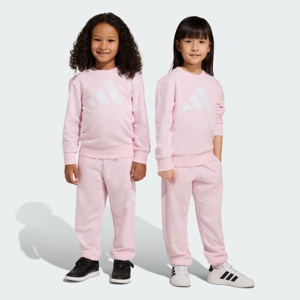 Rosado Conjunto Buzo Essentials Niños