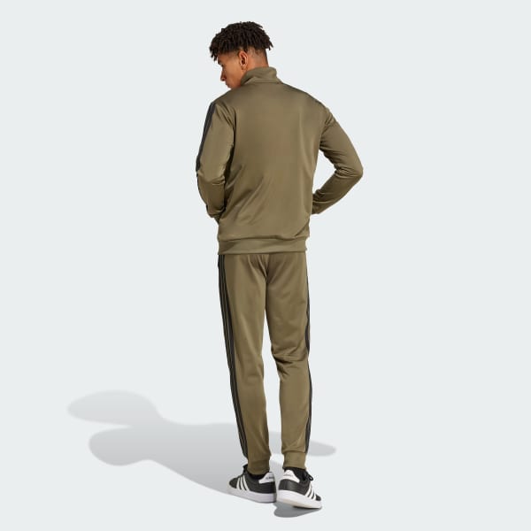 Green Sportswear Basic 3-Stripes Tricot Track Suit