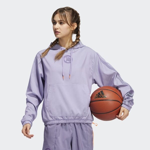 Fioletowy Hoop York City Hoodie QY139