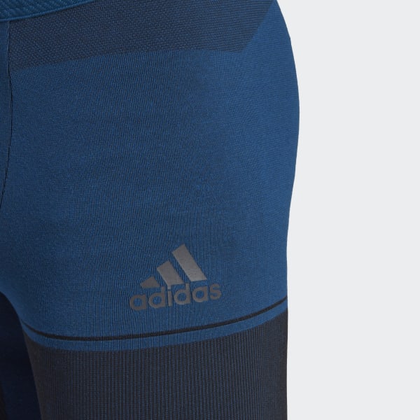 adidas Men's Running X-City Warm Tights - Blue adidas US