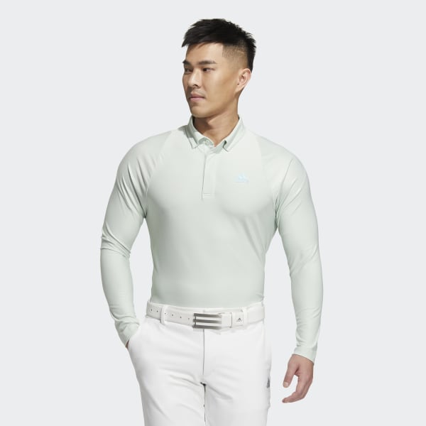 Green 스트레치 긴팔 폴로 셔츠 TX375