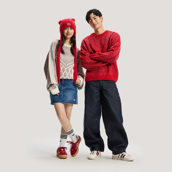 สีแดง สเวตเตอร์ LNY