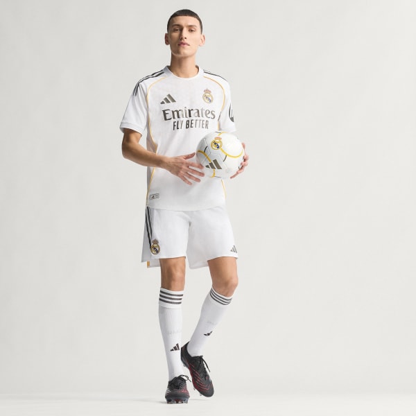 Bianco Maglia Home Authentic Real Madrid 25/26