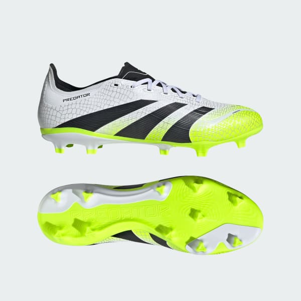 Wit Predator League Firm/Multi-Ground Voetbalschoenen