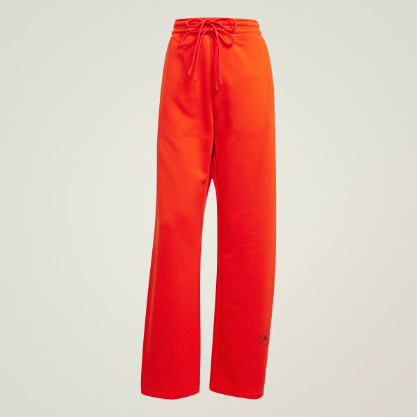 cervená Kalhoty adidas by Stella McCartney Straight Leg