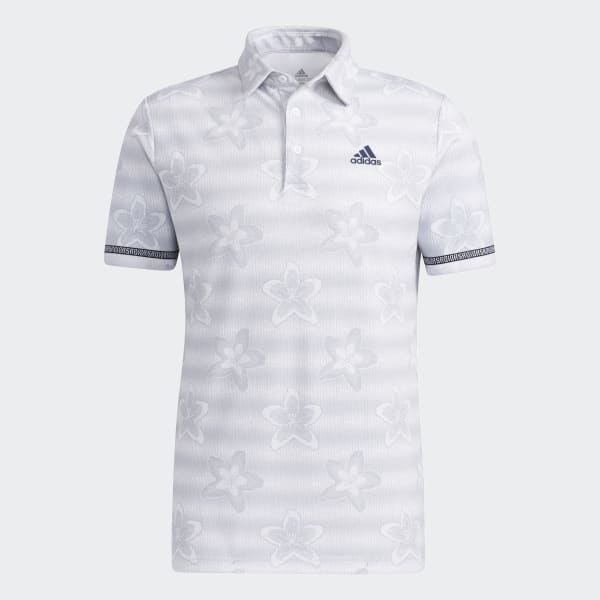 grey adidas polo shirt