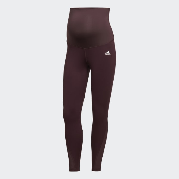Red Training Essentials Mesh 7/8 Tights (Maternity) HL135