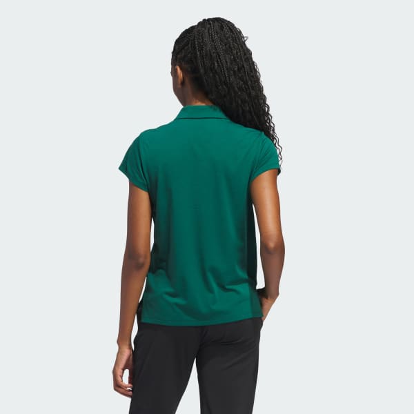 Green womens polo hot sale