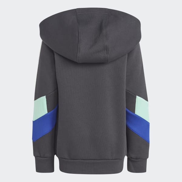 gris Ensemble veste à capuche zippée adidas Rekive