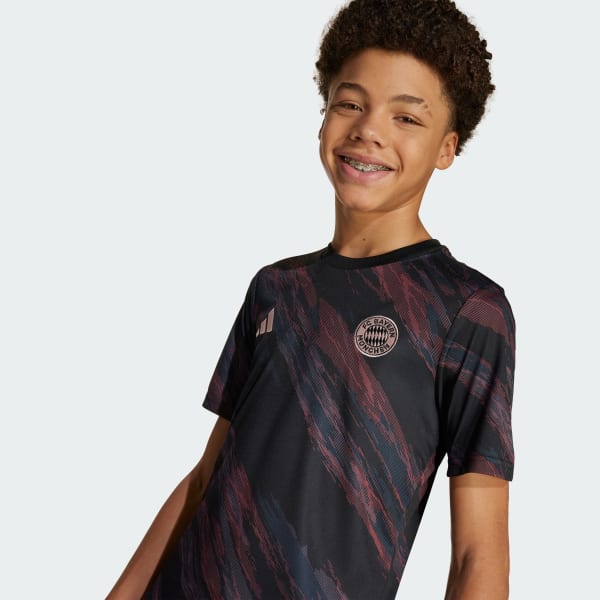 Adidas FC Bayern 25/26 Pre-Match Jersey Kids BUY ONLINE