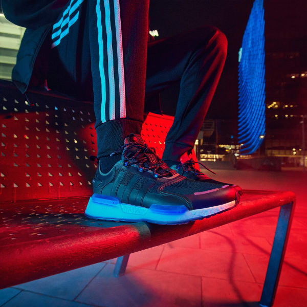 Nmd Schuhe Adidas Nmd Schwarz Blau Rot Adidas NMD_R1 V2 Schwarz