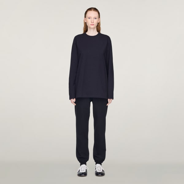 999　Y-3 adidas Y-3 Graphic Long Sleeve Tee - Black | Free Shipping