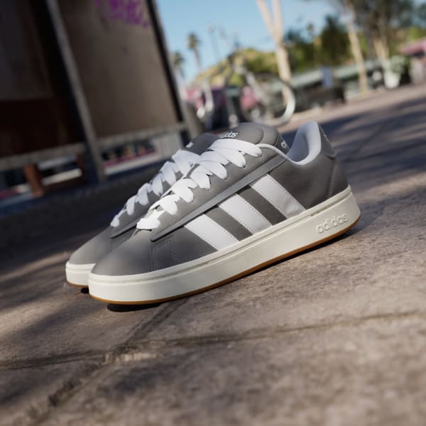 adidas Grand Court Alpha Shoes - Grey | Free Shipping with adiClub