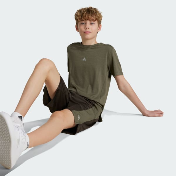 Gron Training AEROREADY Heather Kids shorts