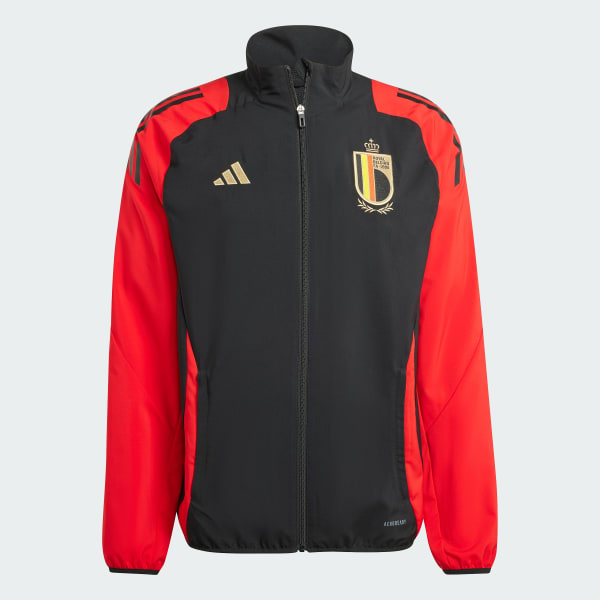 Giacca da rappresentanza Tiro 24 Competition Belgium Nero adidas