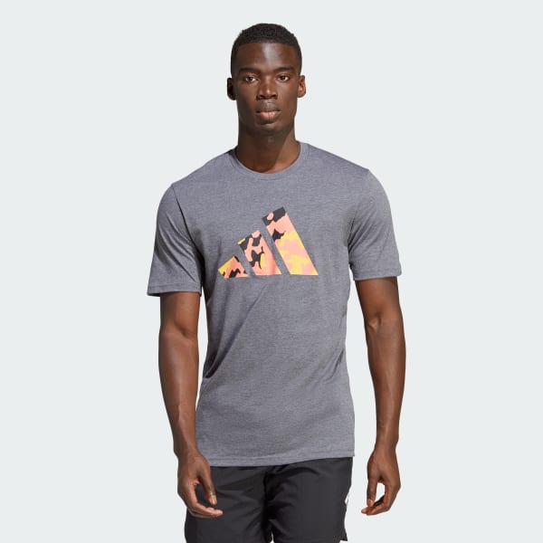 Gris Camiseta De Entrenamiento Essentials Seasonal Logo