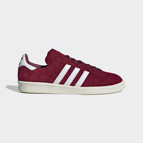 adidas Campus 80s Shoes - Burgundy 