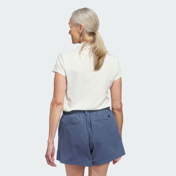 Vit Go-To Heathered Pikétröja
