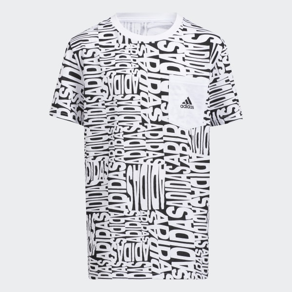 adidas allover print tee