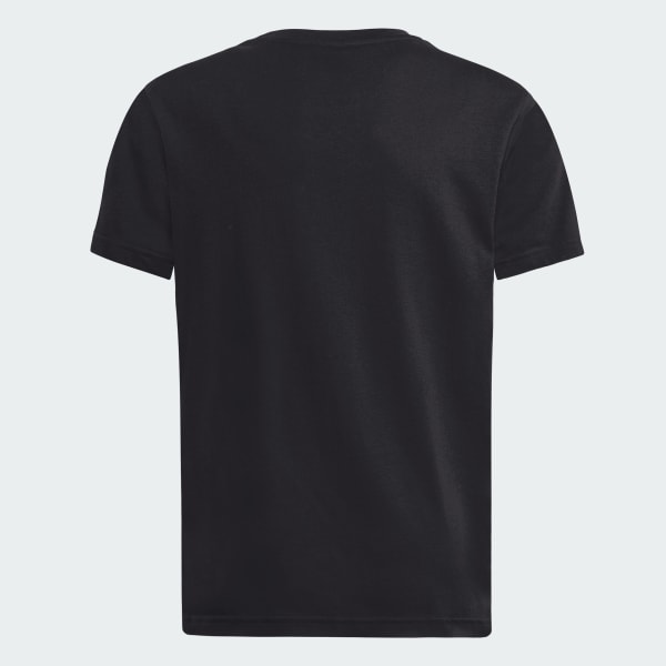 Black Juventus Graphic Tee Kids