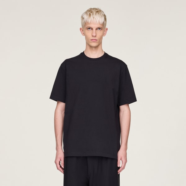 Svart Y-3 Grafisk kortärmad t-shirt